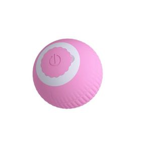 Pet Supplies Gravity Rolling Cat Teasing Ball (Color: Pink)