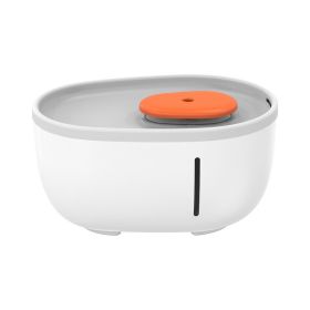 Ai Wo Pet Water dispenser Intelligent filtration Large capacity water dispenser Automatic water feeder Cat water supply wholesale (colour: Without induction, Specifications: Avocado water dispenser - white)